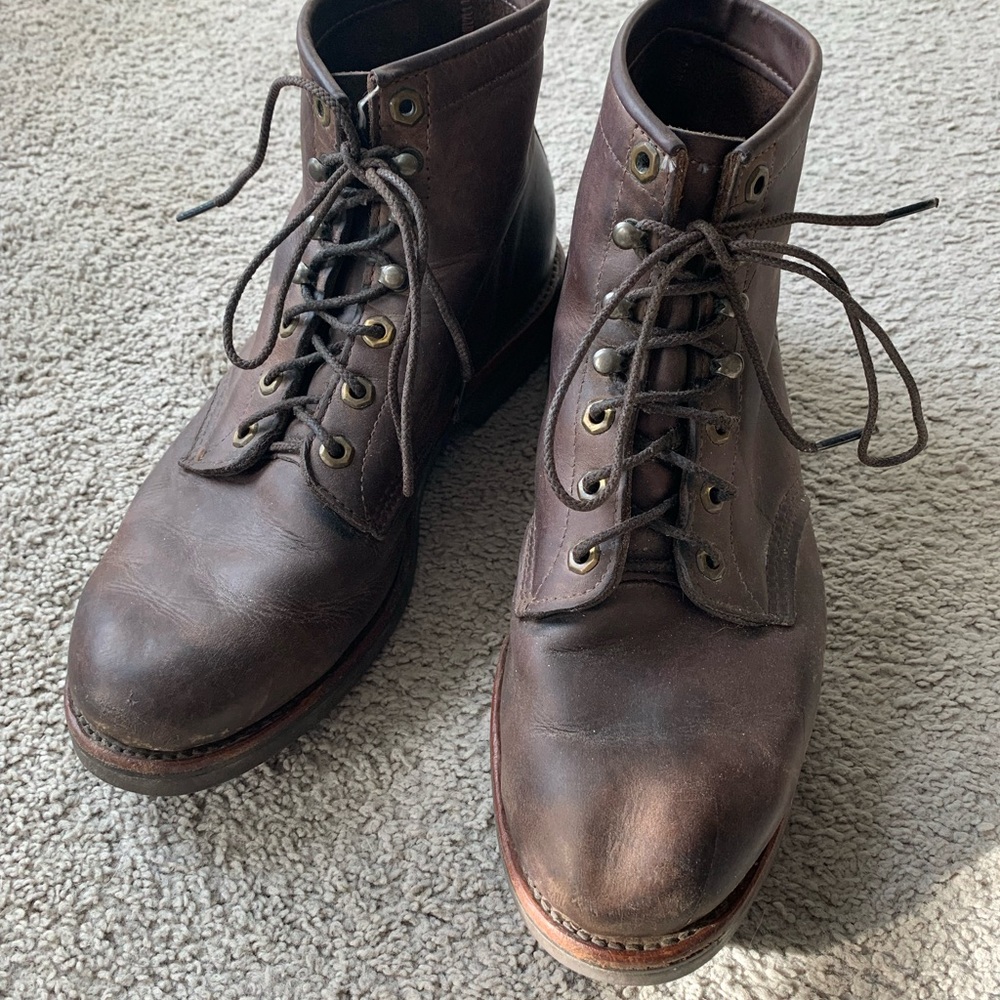 Men's Brown Leather Boots